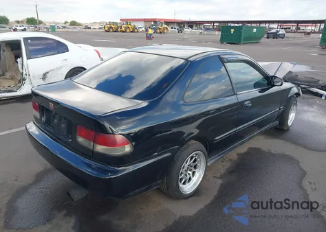 1997 Honda Civic Hx из США, поврежденный, VIN 1HGEJ7126VL035113